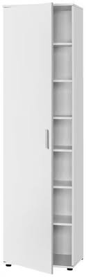 Mehrzweckgarderobenschrank Kreta Weiss Online Bei Poco Kaufen Garderobe Schrank Regal Holz Schliessfacher