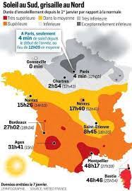 La france métropolitaine a beau être un territoire d'à peine 643.800 km2, le nombre annuel d'heures d'ensoleillement y est très variable si vous manquez de lumière ou que votre bronzage est un peu pâle, voici les villes qui comptent le plus d'heures et de journées. Meteo Agen Troisieme Ville La Plus Ensoleillee Depuis Le Debut De L Annee