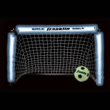 From recreational soccer to travel soccer to professional soccer, the goal is to play safe, stay open and score your gear with our every day low prices on everything sporty. Franklin Sports Mls Light Up Soccer Goal Glow In The Dark Ball Set