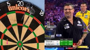 Dart ist riesenfete und präzisionssport. Gary Anderson Vs Dave Chisnall World Championship 2019 Quarter Final Darts Wm 2019 Youtube