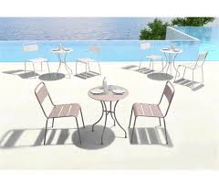 Ollie's offers brand name merchandise at up to 70% off the fancy store prices. Ollie French Country Steel Round Outdoor Bistro Dining Table 30 D Under Kathy Kuo Home