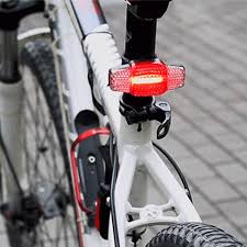Laser Bike Light Turn Signal Light Rear Bike Tail Light Safety Light Mountain Bike Mtb Bicycle Cycling Waterproof Smart Induction Portable Dust Proof Rechargeable Li Ion Battery Usb 100 Lm Cycling 6971297 2020 29 15