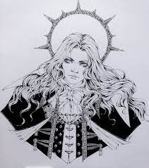 Nezumiyasha: Nezumiyasha: Full Ink Drawing Of The Alucard Piece I Posted A  While Ago… - Frederator Studios