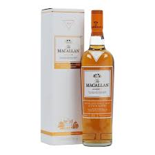 Macallan 1824 Series Amber Edition Single Malt Scotch Whisky 750ml Vintage Liquor