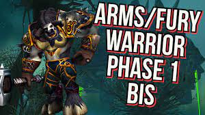 Arms & Fury Warrior - Phase 1 BIS - WOTLK Classic - YouTube