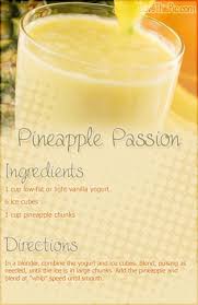 Pineapple Passion Smoothie Recipe Pictures Photos And Images For Facebook Tumblr Pinterest And Twitter Smoothie Recipes Smoothie Drinks Smoothies