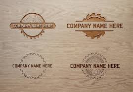 Wood Saw Logo Bundle Vector Mock Up Wood Logo Wood Logo Design Wood Logo Branding