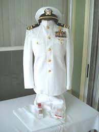 Usn Navy Seal Lieutenenat Commander Dress White Choker Uniform Used Ebay Navy Dress Uniforms Us Navy Uniforms Navy Military