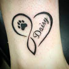 Image Result For Infinity Paw Print Tattoo Gorgeous Tattoos Infinity Tattoos Pawprint Tattoo