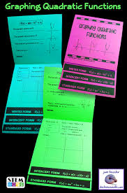 Graphing Quadratic Functions Flip Book Foldable Plus Hw Distance Learning Quadratics Graphing Quadratics Quadratic Functions
