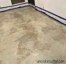 Polished Concrete How I Got My Slab Ready For Paint Uncookie Cutter Concrete Stained Floors Polished Concrete Concrete