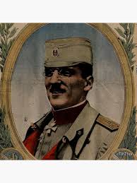 Tote bag for Sale avec l'œuvre « un njegov otac Petar kralj Srbije.  Première page du Petit Journal 16. 4. 1916. » de l'artiste TinThor