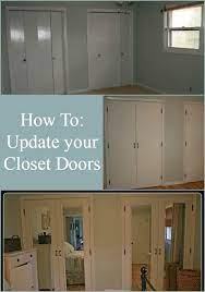 Diy Closet Doors Makeover Diy Closet Doors Closet Door Makeover Door Makeover Diy