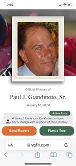 John Ciampo reached out today and unfortunately we lost another classmate