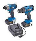 20V Max Cordless Brushed 1/2-in Drill & 1/2-in Impact Wrench Combo Kit Mastercraft