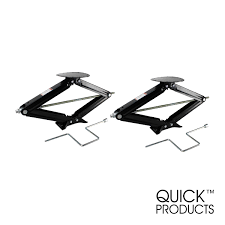 30 rv stabilizer leveling scissor jack. Quick Products Qp Rvj S30 2pk Rv Stabilizing And Leveling Scissor Jack 5 000 Lb Max 30 2 Pack