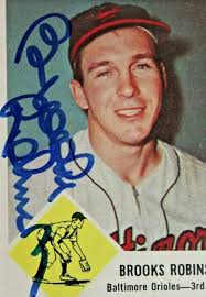 Brooks Robinson Baltimore Orioles Signed 1963 Fleer #4 Autographed Card BAS