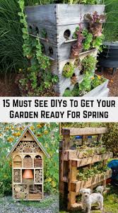 From planting the best spring flowers and restoring depleted grass and soil, to brushing up tools and more, we have all the. 15 Must See Diys To Get Your Garden Ready For Spring Planting Flowers Garden Features Garden Floor