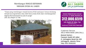 Postingan tersebut langsung ditanggapi netizen. Program Pembangunan Masjid Yayasan Syekh Ali Jaber Info Wa 0812 9000 8050 Amal Ke Masjid Jariyah Masjid Infaq Untuk Masjid Shodaqoh Bangunan Mesjid Amal
