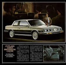 1985 oldsmobile cutlass ciera canadian brochure 1985 oldsmobile cutlass ciera canadian