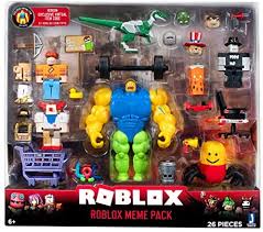 3 how to find the roblox music code for your favourite song. Amazon Com Roblox Action Collection Meme Pack Playset Includes Exclusive Virtual Item Toys Games