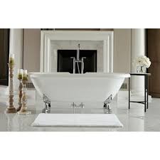 The best soaking tub is exactly what you require if you need to spend an hour or so sitting in the shower. Pinnacle Restore 6 Ft Acrylic Clawfoot Free Standing Non Whirlpool Tub Oval Lpires Fs The Home Depot Free Standing Bath Tub Free Standing Tub Soaking Bathtubs