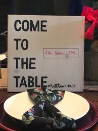 Come To The Table Etsy In 2020 Jesus Loves Us Table Hand Painted