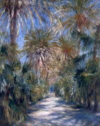 The Jardin D Essai Algiers 1881 Renoir Paintings Pierre Auguste Renoir August Renoir