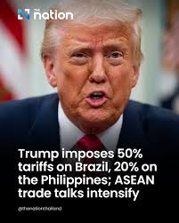 Trump announces new tariffs, including 50%