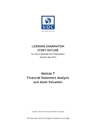 Grammatical items action verbs present continuous tense simple past tense. Module 7 Financial Statement Analysis And Asset Valuation