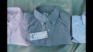 uniqlo vs j crew factory slim oxford fit and review