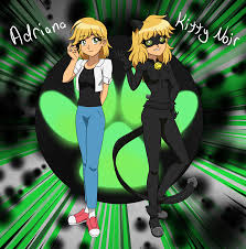 OC] I genderbent AdrienChat Noir, and I dont regret it <3 :  rmiraculousladybug