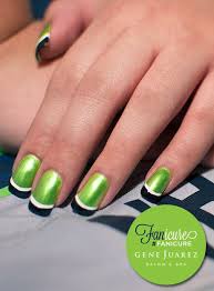 The Fanicure Gene Juarez Seattle Seahawk Nails Fanicure Gjfanicure Seahawks Nails Seahawks Nails Design Nails