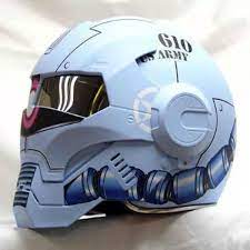Ironman M C Helmet Chopper Helmets Motorcycle Helmets Cool Motorcycle Helmets