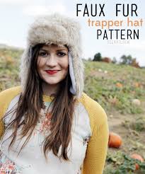 Faux Fur Trapper Hat Free Pattern See Kate Sew