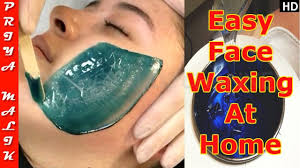 Remove Facial Hair Easily At Home Face Waxing Priya Malik In 2020 Face Wax Facial Hair Face