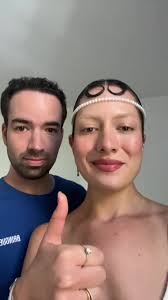 Imitación durante las vacaciones con mi hermano