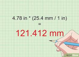 Menghitung 1 meter berapa inchi dapat dilakukan setelah mengetahui 1 inchi berapa cm. 4 Cara Untuk Mengubah Inci Menjadi Milimeter Wikihow