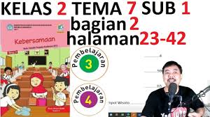 Check spelling or type a new query. Tema 7 Kelas 2 Subtema 1 Halaman 23 42 Kebersamaan Bagian 2 Rev 2017 Youtube
