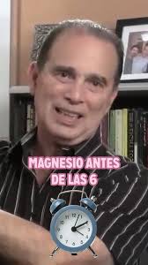 Para aprovechar al máximo los beneficios del magnesio, la clave está en la  digestión., Descubre la hora correcta para tomarlo con el especialista  Frank Suárez., #magnesio #minerales #beneficios ...