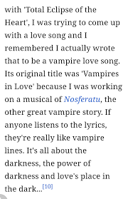 Total eclipse of the heart. What Is The Meaning Of The Lyrics To Total Eclipse Of The Heart Quora