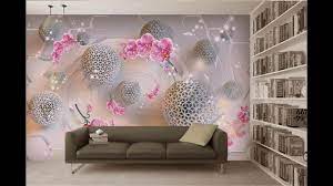 It occupies prime real estate and offers instant texture, color, and pattern. 50 Stylish 3d Wallpaper For Living Bedroom Walls 3d Wall Murals As Royal Decor Youtube