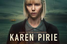 Last year, I had the pleasure of renting some paintings to join the set of  BAFTA award series Karen Piere. Season 2 of the crime -drama is out and  available to stream