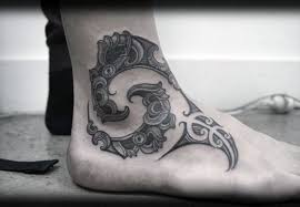 27 best easy tattoo outlines for beginners images tattoo outline. 40 Tribal Foot Tattoos For Men Manly Design Ideas