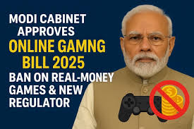 Online Gaming Bill 2025: Modi Cabinet Approves New Law to Regulate Gaming  in India