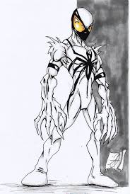 Anti Venom Spiderman By Darkartistdomain On Deviantart Anti Venom Spiderman Symbiotes Marvel Anti Venom Marvel