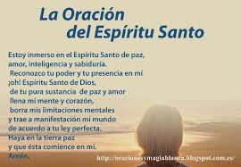 La Oracion Al Espiritu Santo Oracion Al Espiritu Santo Oraciones Oraciones Poderosas