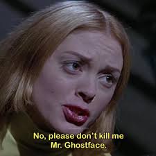Rose McGowan Scream Scene: Don't Kill Me Mr. Ghostface