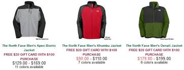 Maybe you would like to learn more about one of these? North Face Deals 20 Gander Mountain Gift Card With A 100 Purchase