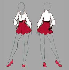 Clothing Reference Fashion Design Drawings Anime Outfits Fashion Design Sketches